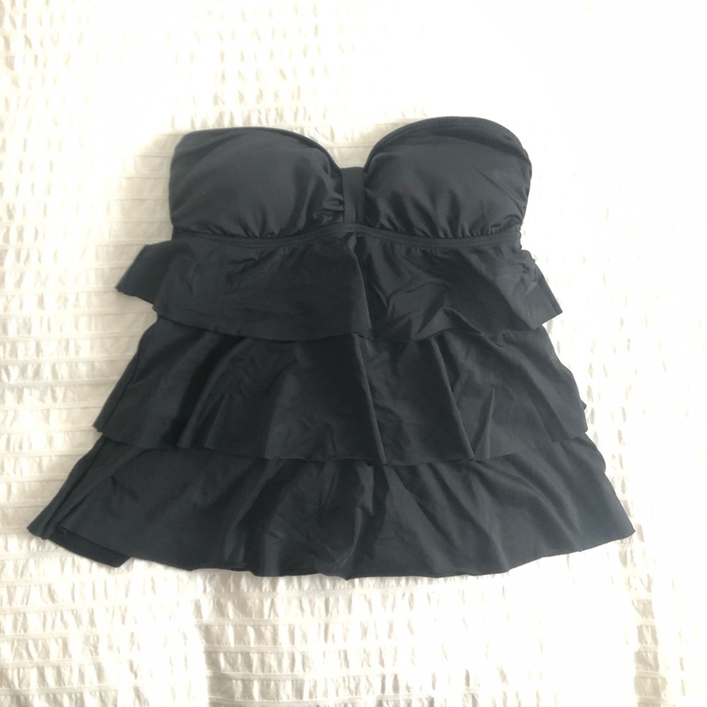 Black Kenneth Cole Reaction tankini swimsuit